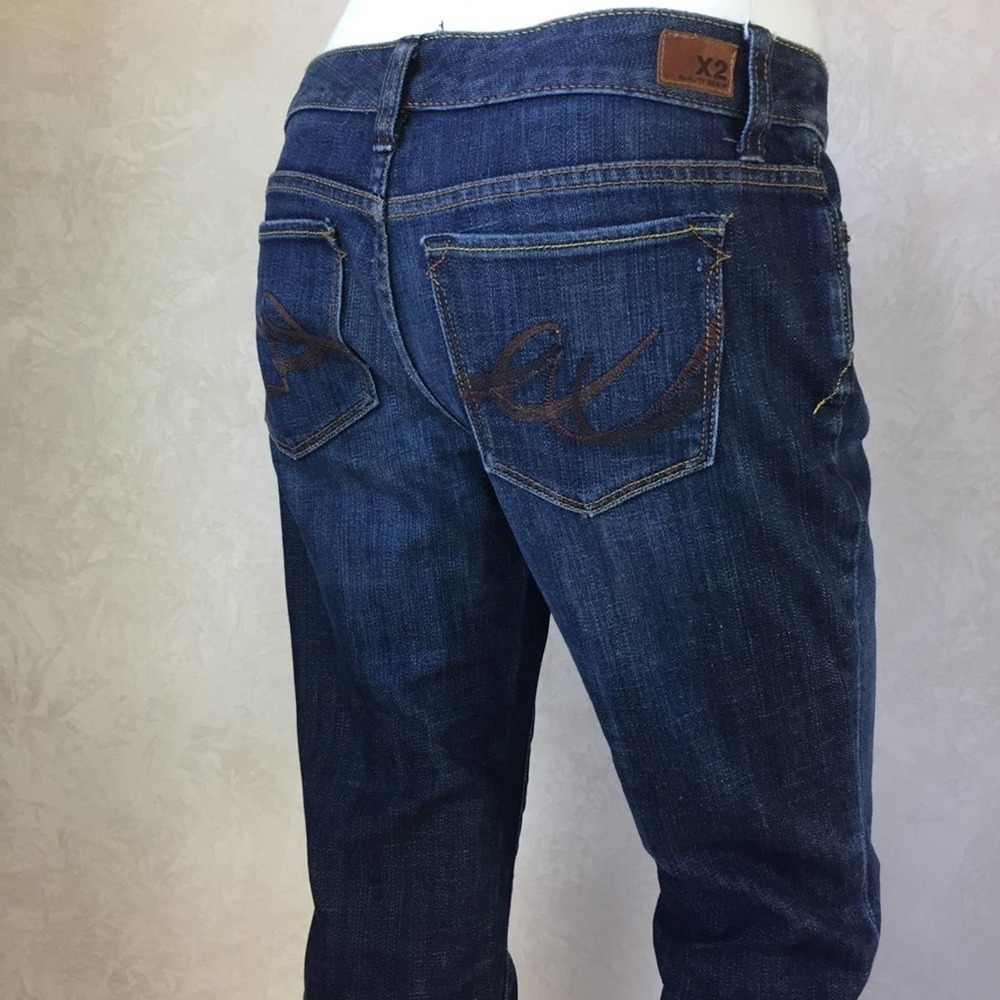 Express X2 Slim W10 Lowrise Boot Jeans Size 8 - image 1